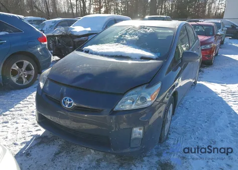 2011 Toyota Prius Two from USA, damaged, VIN JTDKN3DU2B1377581